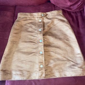 BROWN SKIRT